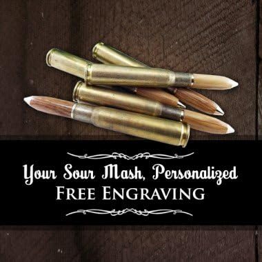 5 Used Tennessee Sour Mash Whiskey Barrel Spent 50 Caliber Machine Gun Bullet Cartridge Pens Groomsmen Gifts