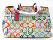 AUTHENTIC COACH HAMPTONS SCRIBBLE LARGE BABY/BUSINESS/SHOPPING TOTE 11674