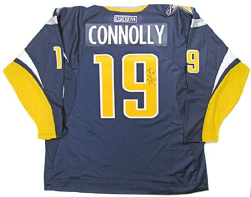 Tim Connolly Autographed Buffalo Sabres Blue Hockey Jersey