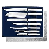 Rada Cutlery Starter Set, 7 Pc Boxed Gift Set, Made in USA, Aluminum Handles
