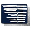 Rada Cutlery Starter Set, 7 Pc Boxed Gift Set, Made in USA, Aluminum Handles