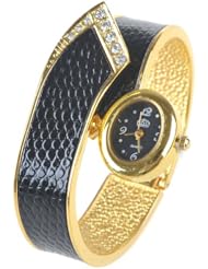 AplusElek Black Special Fashion Girl Lady Women Wrist Bracelet Watch New