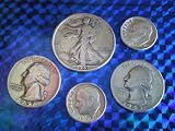 90% US Silver JUNK Coins PRE-1965 1 oz OUNCE MIXED LOT