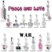 WAR AND PEACE BELLY PIERCING RING COLLECTION