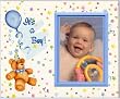It's A Boy (confetti) - Picture Frame Gift
