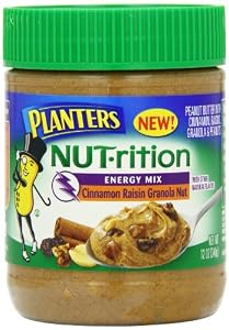 Planters Nut-rition Energy Mix, Cinnamon Granola Nut, 12-Ounce