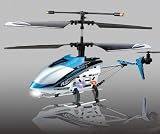 (BLUE) New For 2011 4 ch Indoor Infrared Remote Control Helicopter DRIFT KING with Gyroscope