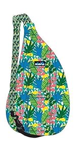 KAVU Women's Rope Bag Tropic Jungle Backpack