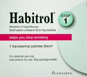 Nicotine Transdermal System Patch Stop Smoking Aid 21 mg, Step 1 - 28 patches