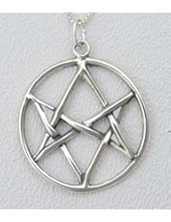 The Unicursal Hexagram Pendant in Sterling Silver Made in America