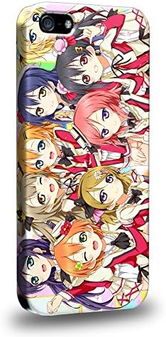 Case88 Premium Designs LoveLive! ?'s Umi Sonoda Honoka K?saka Eli Ayase Kotori Minami Rin Hoshizora Maki Nishikino Nozomi Tojo Hanayo Koizumi Nico Yazawa 1459 Protective Snap-on Hard Back Case Cover for Apple iPhone 5 5s