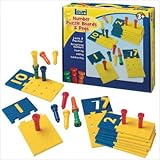 Number Puzzle Boards and Pegs