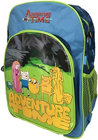 Childrens Cartoon Network Adventure Time School Backpack