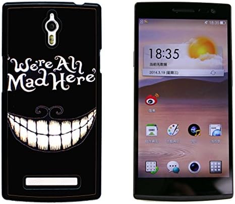 We're all made here Hard Plastic and Aluminum Back Case For OPPO Find 7 X9007