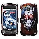 Lightning Skull Protector Case for LG Optimus S / LG Optimus U