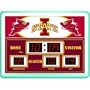 Team Sports 14" X 19" Score Board Clock and Thermometer- Iowa State