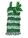 Rush Dance Saint Patrick's Day Shamrock Baby/Toddler Petti Romper & Headband