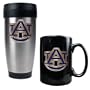 Auburn Tigers NCAA Stainless Travel Tumbler And Ceramic Mug Set by Great American Products