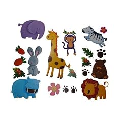20 tlg. Set Wandtattoo / Fensterbilder selbstklebend Affe Giraffe Nilpferd Hase B�r Elefant Zootiere L�we Blumen Zabra Tattoo Zimmer Kinderzimmer Kinder Kind Baby gelb Deko Dekoration Bilder Tier Tiere Fenstersticker Wandsticker Sticker Fensterbild