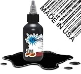 4 oz STERILE Starbrite TRIBAL BLACK Tattoo Ink NEW dark