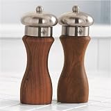 Review   / Teak Wood Salt & Pepper Mill Set