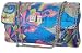 Leko Sequined Bright Retro Chain Link Strap Evening Shoulder Bag