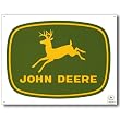 Nostalgic John Deere Tin Sign : Leaping Deer