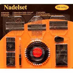 Sticknadel N�hnadel Stecknadel Nadel-Set @NADEL-SORTIMENT@ 100 Teile