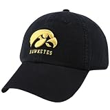 Nike Iowa Hawkeyes Black 3D Throwback Hat