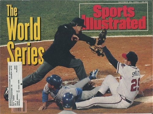 John Smoltz 1992 Sports Illustrated Magazine