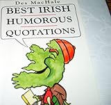 Best Irish humorous quotations