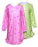 Nitelife STARS Girls Flannel Nightgown