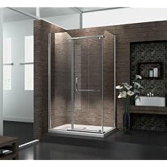 8 mm Designer Duschkabine Duschabtrennung Dusche Echt Glas 120 x 90 x 195 cm VITA