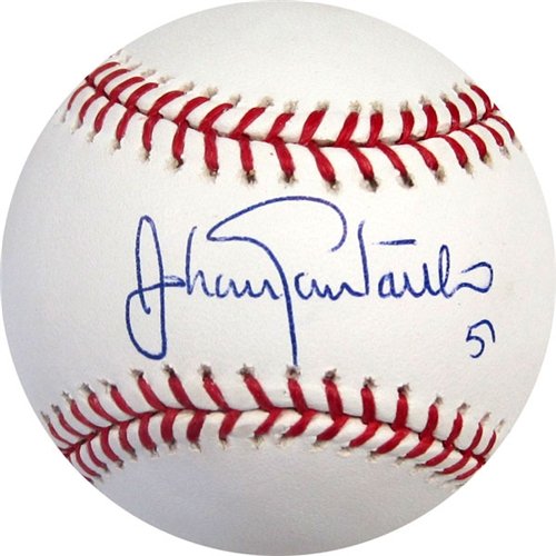 Johan Santana Autographed/Hand Signed Baseball