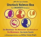 Image de Sherlock Holmes Box - 55 Kriminalgeschichten von Arthur Conan Doyle (Gesamtlaufzeit 49:23 Stunden)