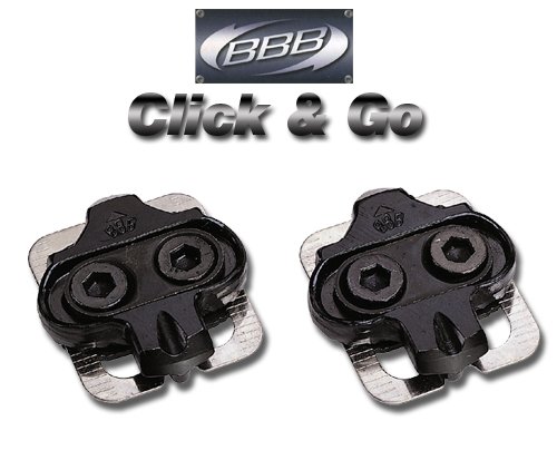 BBB Pedalplatten Cleats Schuhplatten Click & GO BPD-01