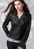 GIPSY LAMMNAPPA BIKER LEDERJACKE Rebell PNW schwarz Gr. M Motorradjacke