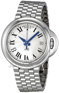 Bedat No. 8 Opaline Guilloche Dial Stainless Steel Automatic Ladies Watch 828-011-600 from Bedat