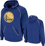 NBA Men's Golden State Warriors Hoops Pullover Hood (Blue, Large)