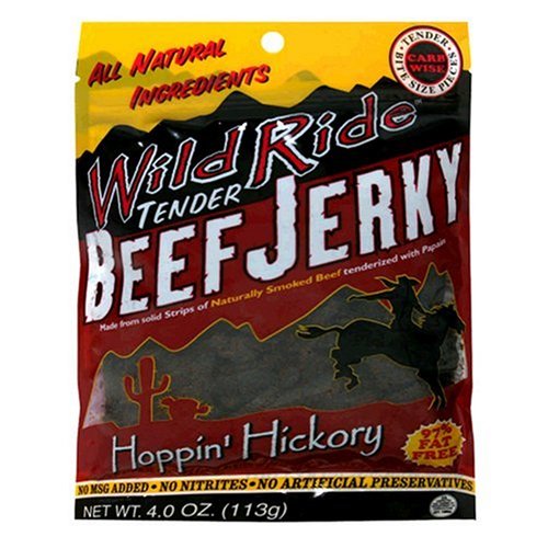 Wild Ride All-Natural Beef Jerky, Hoppin