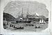 1862 VANCOUVER COLUMBIA SHIP PLUMPER PORT HARVEY BOATS Image
