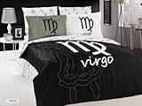 Virgo by Arya Zodiac Horoscope Collection - Duvet Cover Bed in Bag - Full / ....