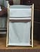 Baby : Baby and Kids Clothes Blue and Brown Hotel Laundry Hamper by JoJo