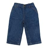 Midori Bamboo Jeans, Denim, 6-12 Months by Midori Bamboo