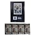 MLB Card Plaques - Detroit Tigers-Miguel Cabrera with Free 4 Packs of MLB Trading Cards