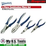 51bUa9xxaqL. SL160  Williams Snap On 23056 4 Piece Combination Pliers Set