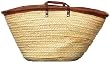 Moroccan Straw Summer Beach / Shopper / Tote Bag 22"x13"
