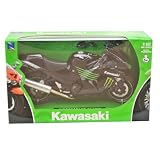 Collectible Kawasaki ZX-14 2009 - King of Motorcycle 1:12 Scale include Die Cast with... by MJ Toys