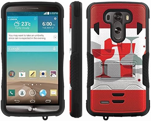 [ArmorXtreme] Hybrid Rugged Armor Design Image Protect Case With Kickstand (Bottle) for LG G3