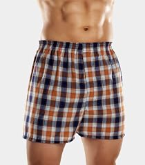 Fruit of the Loom Men's 5pk Fashion Plaid Boxers